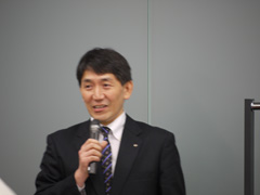 研究委員会委員長　藤野智規会員の挨拶