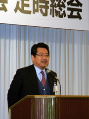尾川雅清次年度大阪弁護士会副会長による決意表明