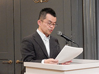 司会進行の脇田副幹事長